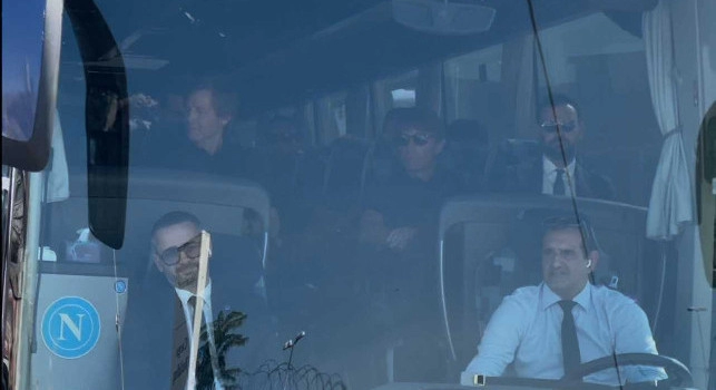 Napoli in partenza per Manchester