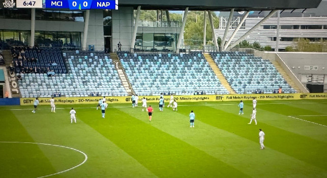 DIRETTA - Manchester City-Napoli Youth League 0-0, non si sblocca il risultato! Azzurrini attenti in fase difensiva