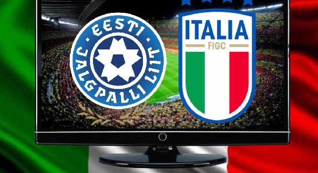 dove vedere Estonia Italia