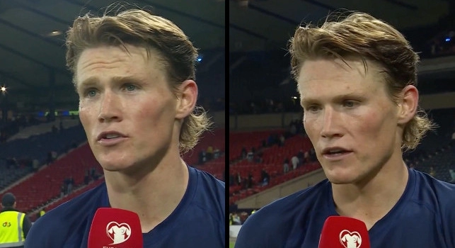 McTominay alla BBC: Vogliamo andare al Mondiale, ma devo dare di più! Lo spirito di squadra ci porterà lontano
