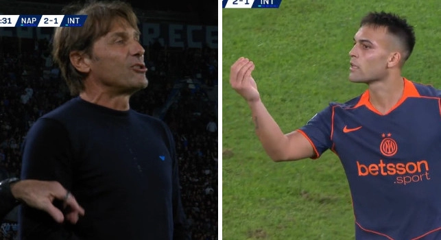 Te la stai facendo sotto, clamorosa provocazione di Lautaro: Conte risponde, labiale chiarissimo | FOTO