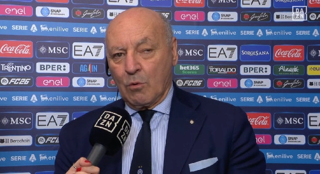 Inter, Marotta: Le parole di Conte? Ognuno è libero di esprimere i propri pensieri