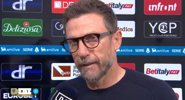 La frecciata di Di Francesco: Vedo altri buttare la giacca, io espulso senza aver detto nulla