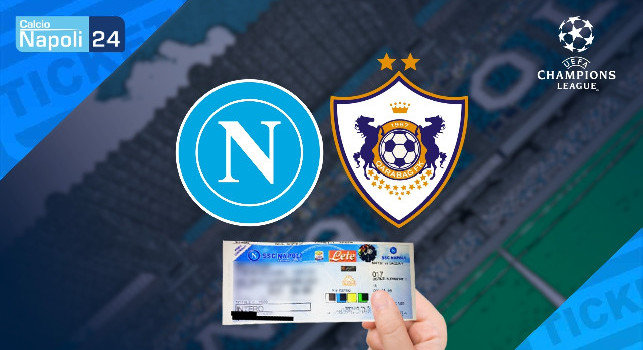 Biglietti Napoli-Qarabag Champions League in vendita: prezzi, dettagli e promozioni