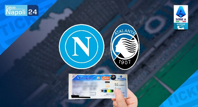 Biglietti Napoli-Atalanta in vendita: ci sono ancora tagliandi disponibili in molti settori
