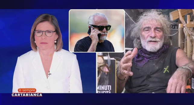 Mauro Corona querelato da De Laurentiis: Chiede 600mila euro! Me ne andr&ograve; in galera...