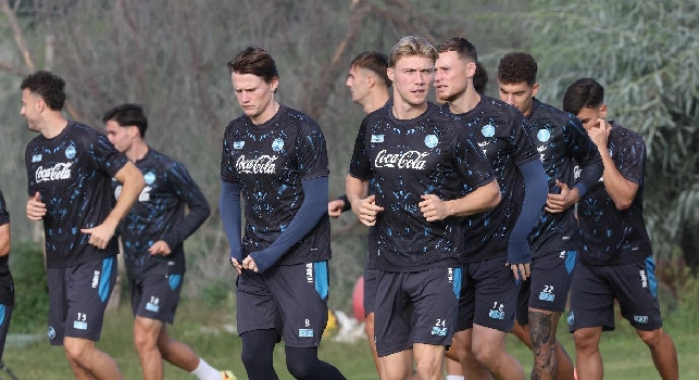 Allenamento Napoli