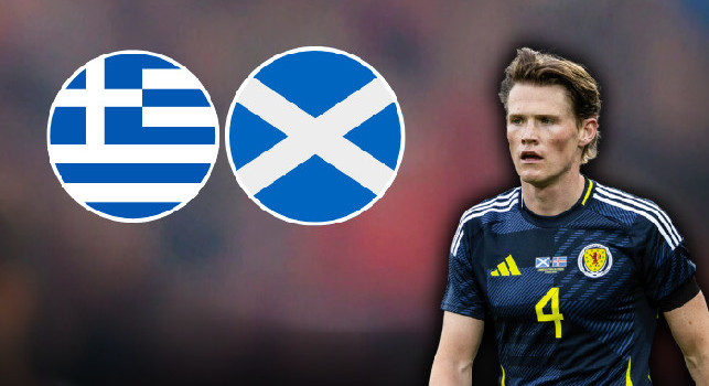 Grecia-Scozia, la decisione ufficiale del CT Clarke su McTominay