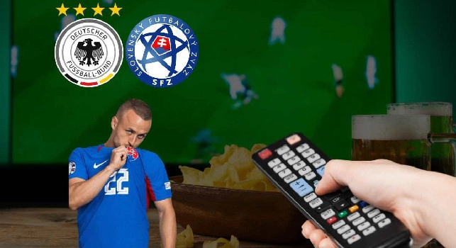 Germania Slovacchia in Tv