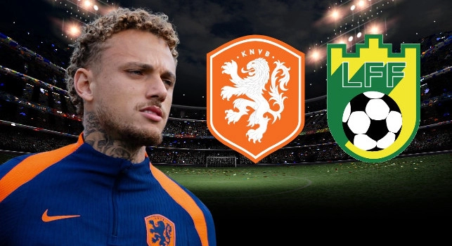 Formazioni ufficiali Olanda-Lituania