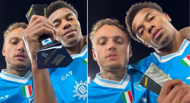 Il messaggio di Lang e Neres ai tifosi dopo Napoli-Atalanta | VIDEO