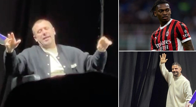 Leao &egrave; la ual**ra di Insigne, Cassano scatenato al Palapartenope | VIDEO