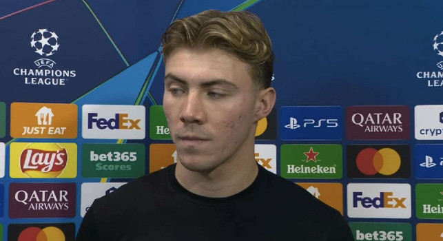 Intervista Hojlund a Sky