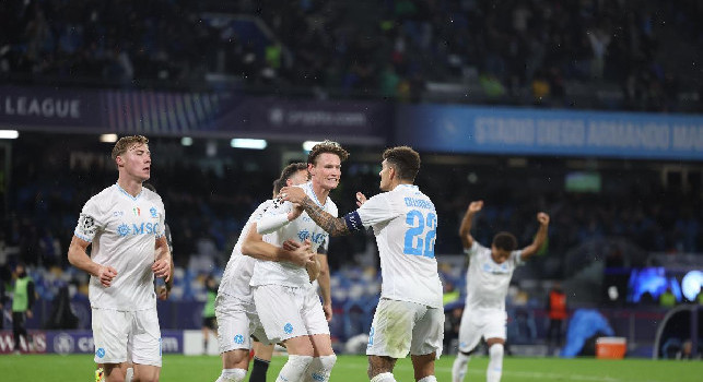 Napoli-Qarabag 2-0: azzurri travolgenti, le statistiche del match di Champions League | GRAFICO