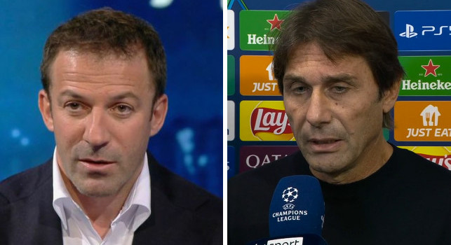 Siparietto Conte-Del Piero a Sky Sport