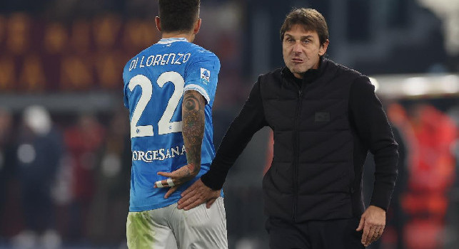 Di Lorenzo a Sky: Nessuno volter&agrave; mai le spalle a Conte, ci metto la mano sul fuoco. Non c'&egrave; mai stato un distacco tra noi e lui