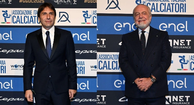 Antonio Conte e Aurelio De Laurentiis
