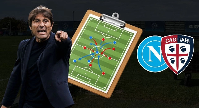 Formazioni Napoli-Cagliari, le ultimissime da Sky: Conte stravolge la squadra con 8 cambi!