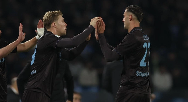 Rasmus Hojlund e Lorenzo Lucca