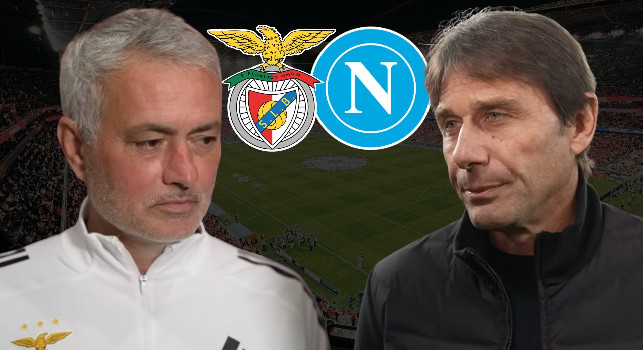 Formazioni Benfica-Napoli, le ultime: Conte e Mourinho hanno sciolto gli ultimi dubbi | GRAFICO SKY