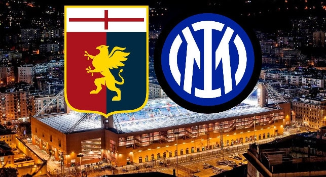 Formazioni ufficiali Genoa-Inter: le scelte di De Rossi e Chivu
