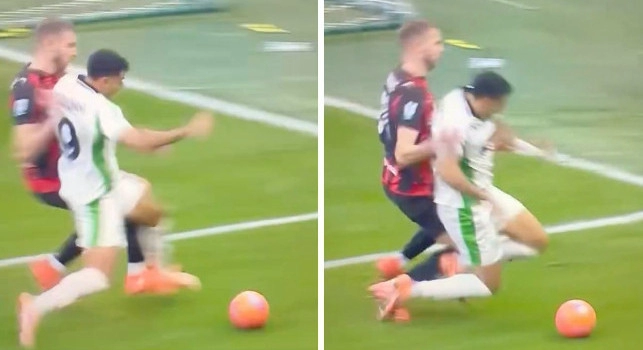 Milan-Sassuolo 2-2, clamoroso rigore negato a Cheddira negli ultimi minuti!