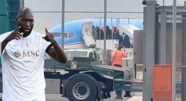 Lukaku con il Napoli a Riyadh! Ecco la partenza da Capodichino | VIDEO CN24