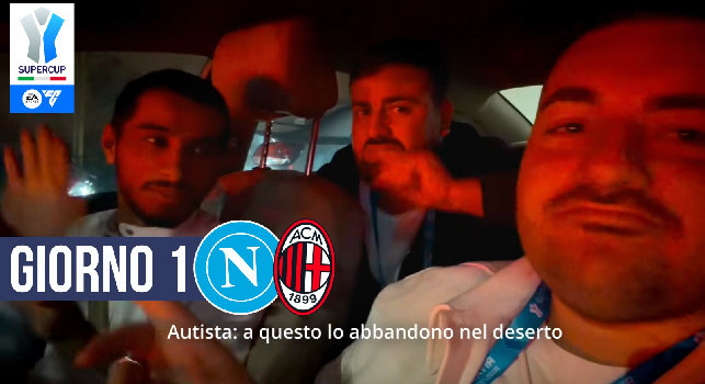 Napoli in Supercoppa italiana a Riad: VLOG giorno 1 in Arabia Saudita | VIDEO CN24