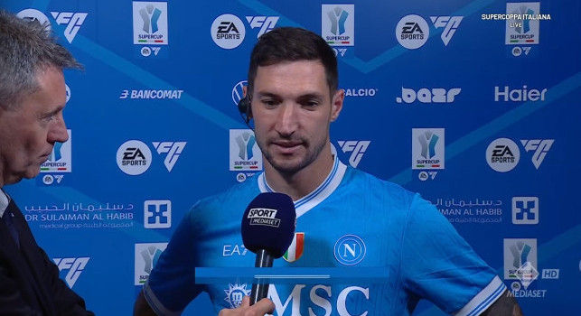 Politano a Mediaset: Dopo la sconfitta col Bologna ecco cosa &egrave; accaduto. Rigori? In finale la porta si fa pi&ugrave; piccola