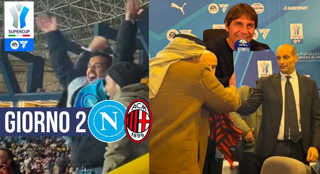 Napoli-Milan 2-0: VLOG e live reaction del Giorno 2 della Supercoppa a Riyad | VIDEO CN24