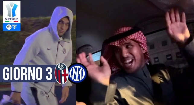 Tifosi del Napoli a Riyad e Bologna-Inter live reaction: VLOG Giorno 3 di CalcioNapoli24 | VIDEO