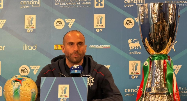 De Silvestri in conferenza stampa pre Napoli-Bologna