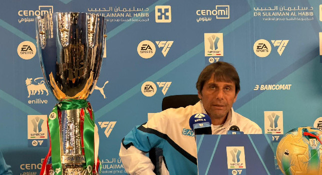 Conferenza stampa Antonio Conte pre Napoli-Bologna