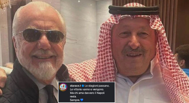 Finale Supercoppa Napoli-Bologna, la frase da brividi di Starace dall'Arabia | FOTO