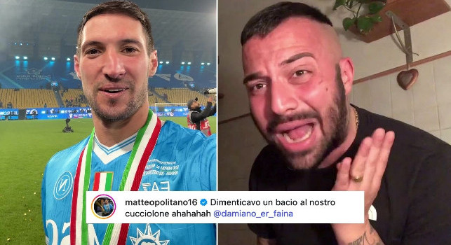 Supercoppa Napoli, Politano sfotte Er Faina dopo la vittoria | FOTO