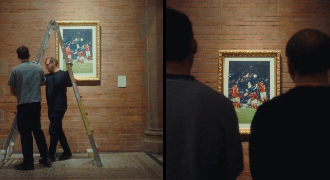 Scozia pazza di McTominay: la rovesciata diventa un'opera d'arte, esposta al museo di Edimburgo! | VIDEO