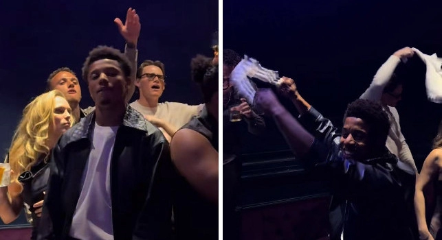 Neres a Capodanno con McTominay e Lang: guardate dove hanno festeggiato | VIDEO