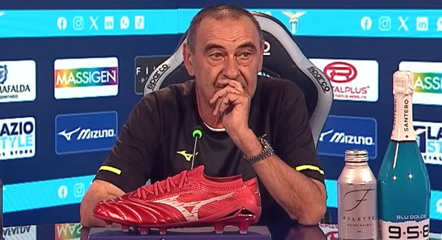 Sarri in conferenza: Il divario tecnico &egrave; palese, molto probabilmente avremmo perso lo stesso ma ci abbiamo messo del nostro