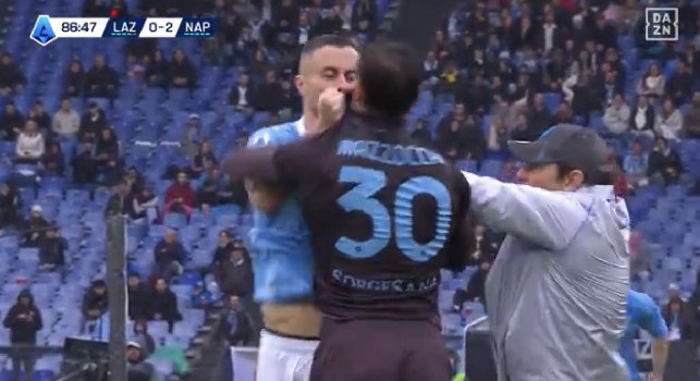 Mazzocchi e Marusic espulsi in Lazio-Napoli, Marelli non ha dubbi: Decisione corretta | FOTO