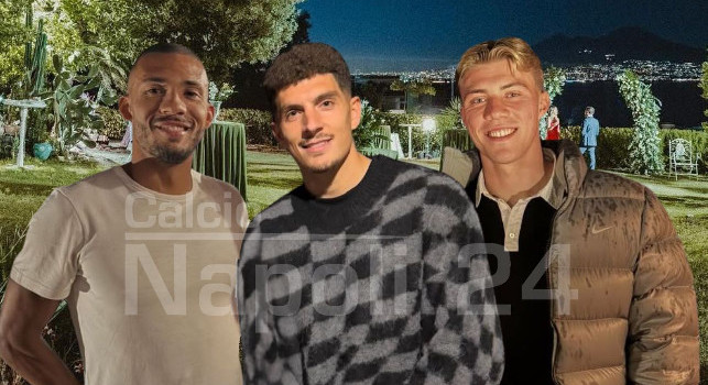 Napoli a cena a Villa Apicella