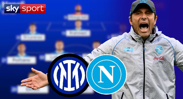 Probabili formazioni Inter-Napoli, le ultime Sky - Confermate due novit&agrave; per Conte: cosa filtra su Neres | GRAFICO