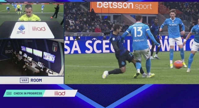 C'è il rigore di Rrahmani su Mkhitaryan? Marelli si sbilancia a DAZN | FOTO