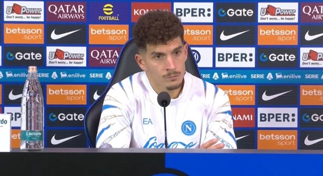 Di Lorenzo in conferenza: E' all'esterno che percepisco incertezza sul futuro di Conte, non nello spogliatoio