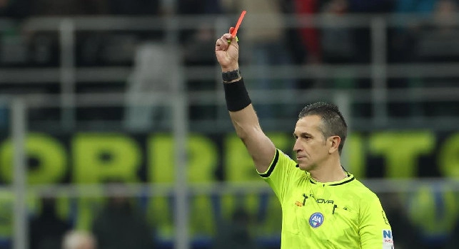 Doveri a met&agrave; tra bocciatura e promozione, voti e pagelle dell'arbitro di Inter-Napoli