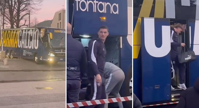 Il Parma è arrivato a Napoli! Bernabè e Pellegrino accolti con entusiasmo | VIDEO CN24