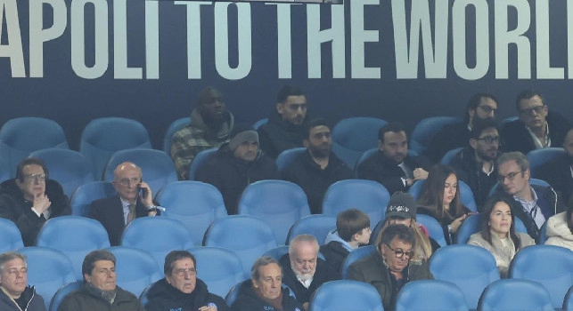 De Laurentiis torna allo stadio? Potrebbe essere in tribuna per Napoli-Lazio!