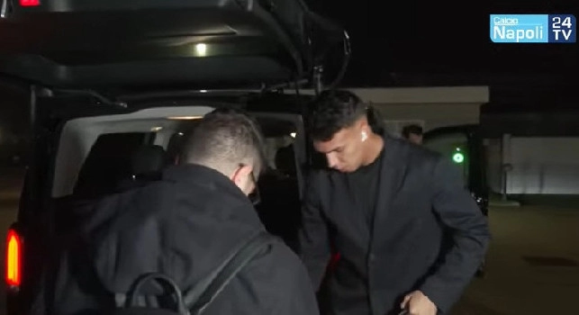 Napoli in trasferta a Torino, l'arrivo degli azzurri e del neo acquisto Giovane in hotel! DIRETTA VIDEO
