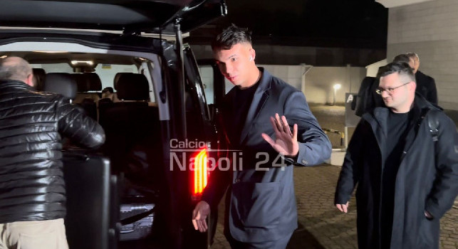 Giovane &egrave; arrivato nel ritiro di Conte a Torino: c'&egrave; per Juventus-Napoli! | VIDEO &amp; FOTO CN24
