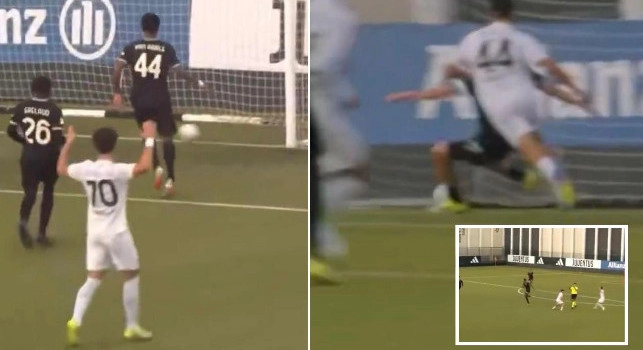 Juve-Napoli Primavera, ecco il clamoroso gol fantasma tolto al 95’! Telecronista Sportitalia: “Sembrava dentro” | FOTO