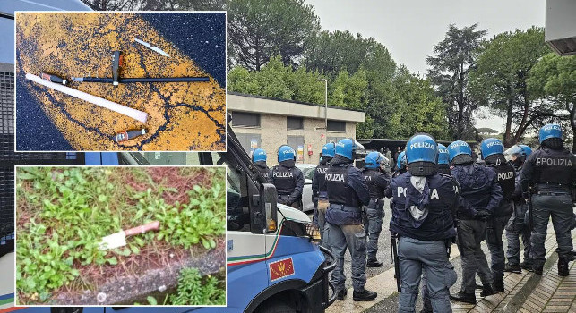 Oltre 300 ultras del Napoli identificati a Torino! Si erano disfatti di petardi ed esplosivi in tangenziale